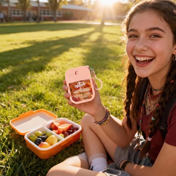 ππ’π¬π‘ Silicone Keychain πππ§π πππ§π’ππ’π³ππ« Case in 4 Colors CHOOSE ONE - Picture 7 of 14